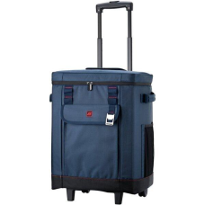 Термосумка на колесах 2E Picnic 50л, синя (2E-TWBP50L-DB)