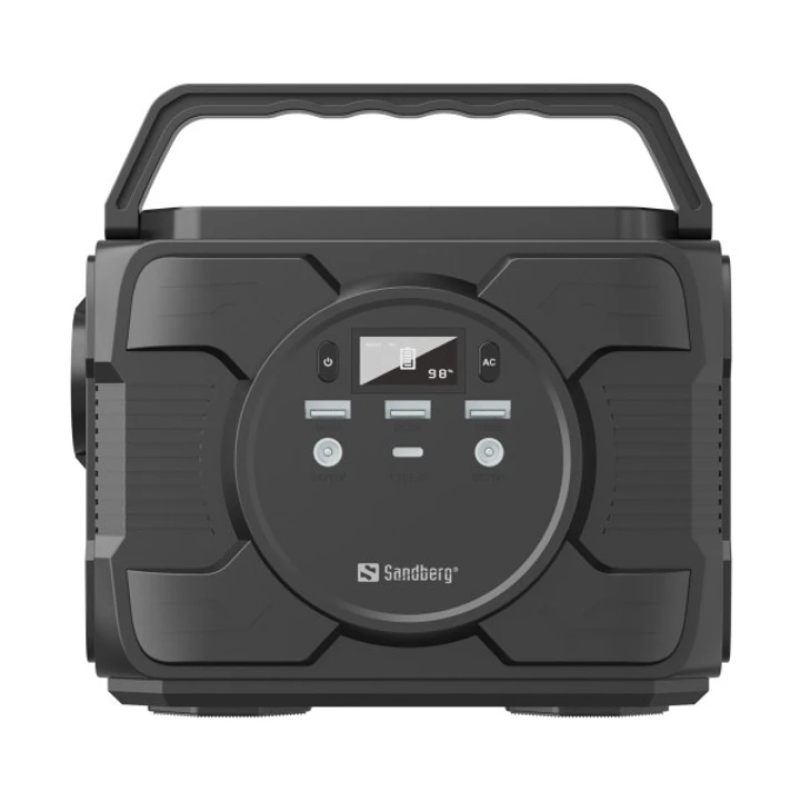 Зарядна станція Sandberg AC 300 (288 Вт/г) 300W, Type-C in/out 100W, Li-ion, ліхтарик 7Вт Зарядна станція Sandberg AC 300 (288 Вт/г) 300W, Type-C in/out 100W, Li-ion, ліхтарик 7Вт