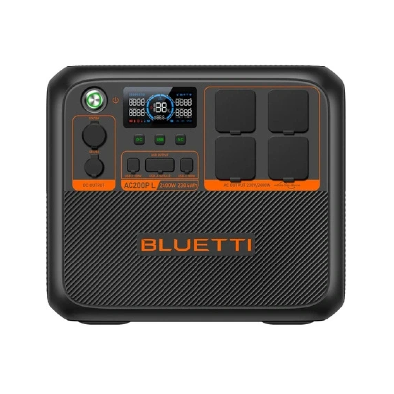 Зарядна станція Bluetti AC200PL, 2400 Вт, 2304 Вт/год (електростанція для дому, UPS, ДБЖ) EU