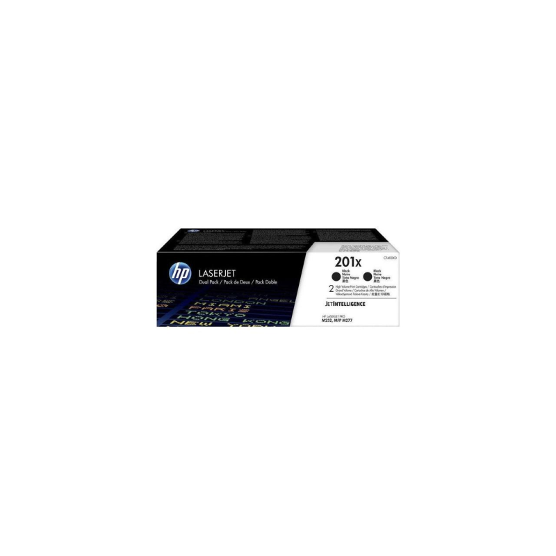 Картридж HP CLJ 201X Black 2-pack