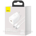 Зарядний пристрій 1xUSB 25W (USB-C) + Cable Type-C Білий Baseus (TZCCSUP-L02) Зарядний пристрій 1xUSB 25W (USB-C) + Cable Type-C Білий Baseus (TZCCSUP-L02)