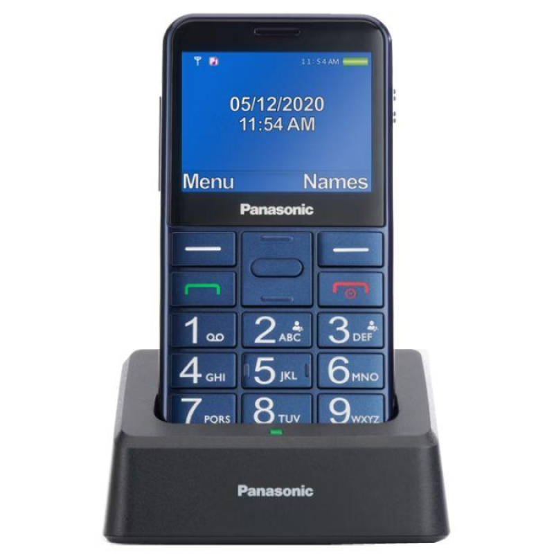 Мобільний телефон Panasonic KX-TU155 Blue (KX-TU155EXCN)