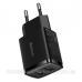 Зарядний пристрій 2xUSB 10.5W (USB-A) Чорний Baseus (CCXJ010201)