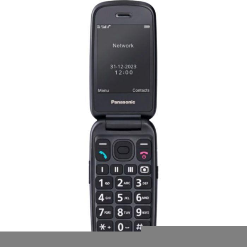 Мобільний телефон Panasonic KX-TU550 Black (KX-TU550EXB)