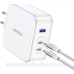 Зарядний пристрій 3xUSB 140W GaN (2хUSB-C+USB-A) CD289 with C to C Cable 1.5 м White Ugreen (15339) Зарядний пристрій 3xUSB 140W GaN (2хUSB-C+USB-A) CD289 with C to C Cable 1.5 м White Ugreen (15339)
