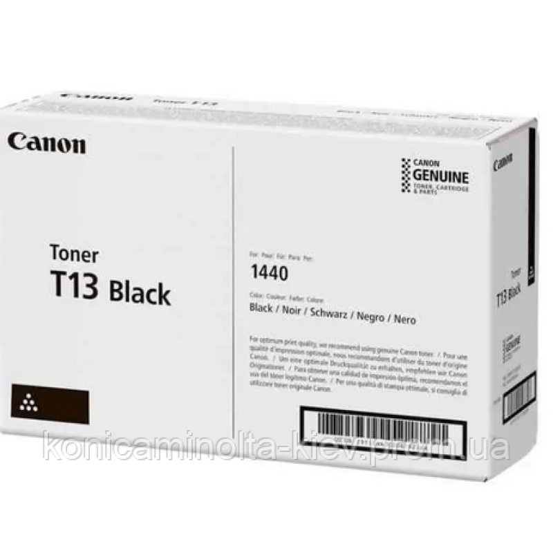 Тонер Canon T13 Black для Canon i-SENSYS X 1440i