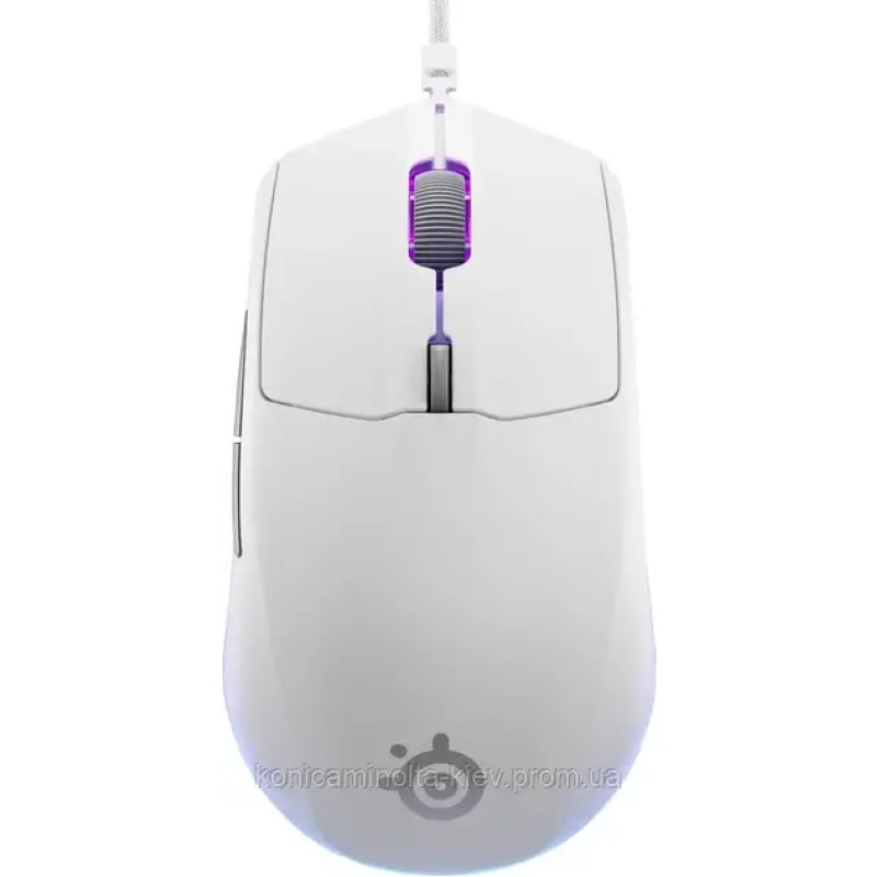 Миша SteelSeries Rival 3 Gen 2 RGB USB White (62516)