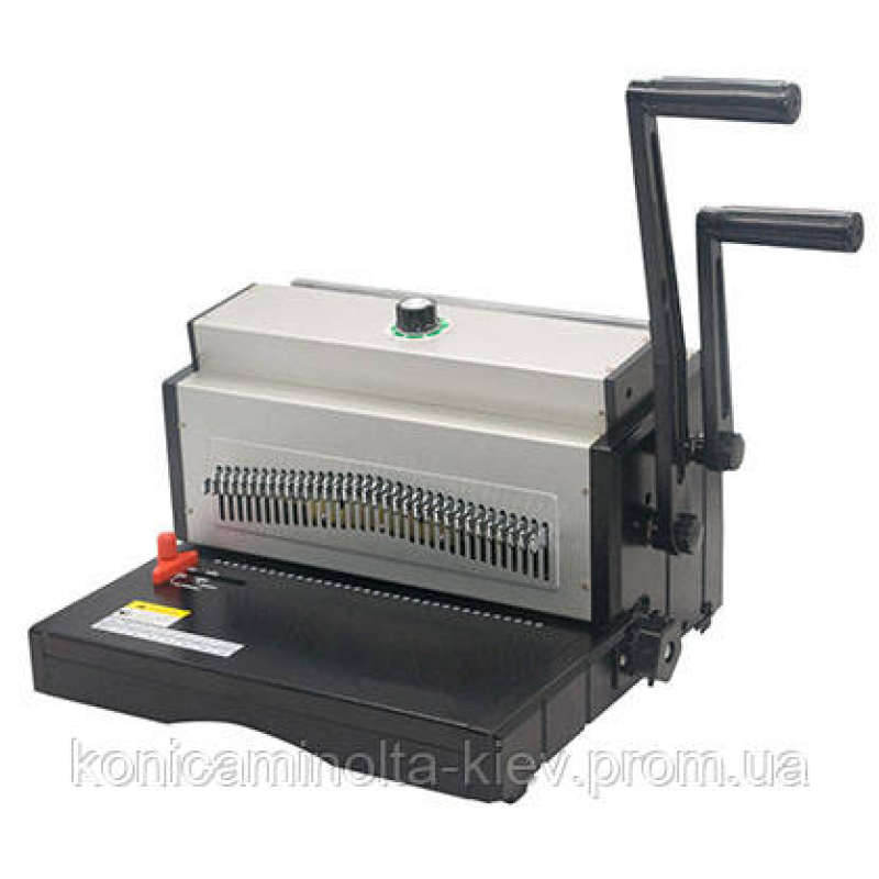 Біндер на металеву пружину YIBO MT8703 квадратні отвори Біндер на металеву пружину YIBO MT8703 квадратні отвори