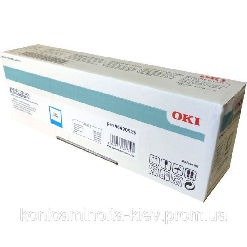 Тонер-картридж OKI ES5432/5473-CYAN-6K (46490623) Тонер-картридж OKI ES5432/5473-CYAN-6K (46490623)