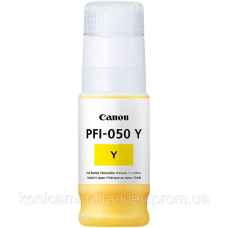 Чорнило Canon PFI-050 Yellow (5701C001AA) для imagePROGRAF TC-20/TC-20M/TC-21/TC-21M