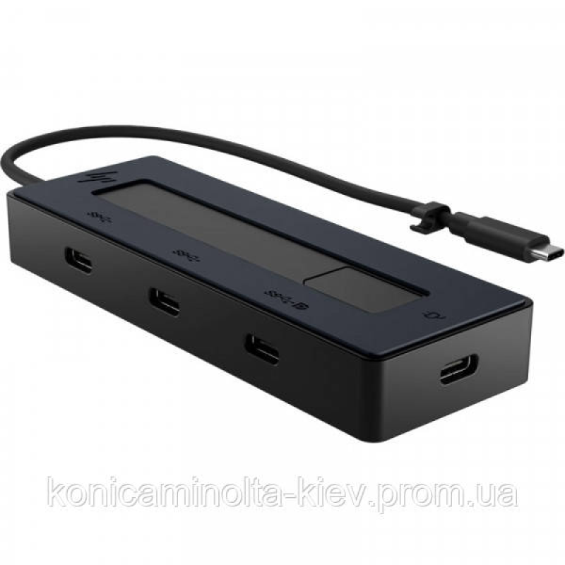 Док-станція USB3.1 Type-C --> 4xType-C Multiport чорна HP
