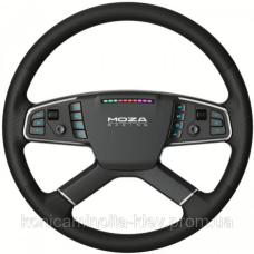 Кермо MOZA Racing TSW Truck 40cм.,14 кн. RGB, чорне