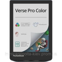 Электронная книга Pocketbook 634K3 Verse Pro Color, StormySea (PB634K3-1-CIS)