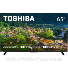 TV 65 Toshiba 65UA2363DG 4K UHD/LED/T2/Android 11/2 x 12W/Dolby Digital/HDMI/Wi-Fi/VESA 400 x 200 M4