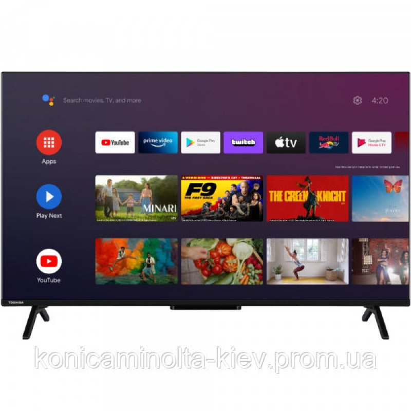 TV 65 Toshiba 65QA2363DG 4K UHD/QLED/T2/Android 11/2 x12W/Dolby MS12/ HDMI/ Wi-Fi/ VESA 400 x 200 M6