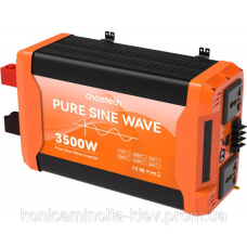 Інвертор автомобільний Choetech 12\220V 3500W (1600Вт), чиста синусоїда