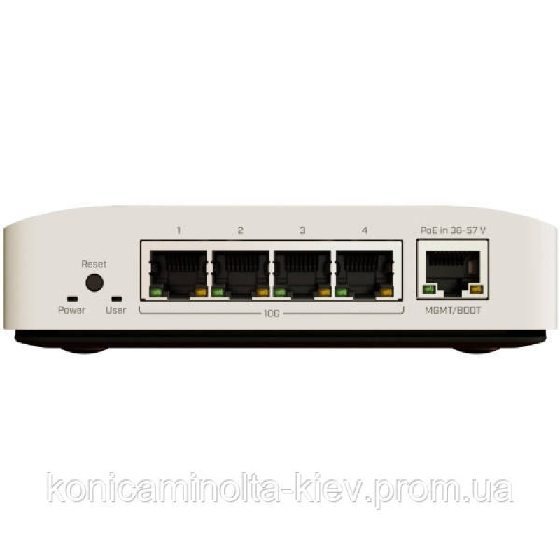 Комутатор Mikrotik CCRS304-4XG-IN, 1x10/100/1000, 4x1G/2.5G/5G/10G Ethernet