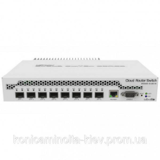 Комутатор Mikrotik CRS309-1G-8S+IN, 8xSFP+, 1хGE PoE In managment, RS232, L3)