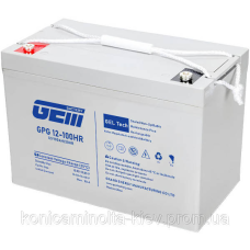 Акумуляторна батарея GEM Battery 12V-100Ah, GEL, L5/T5, (GPG 12-100)