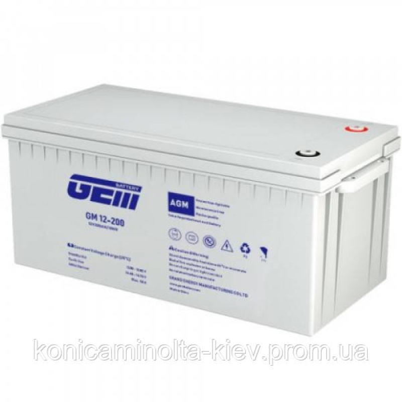 Акумуляторна батарея GEM Battery 12V-200Ah, AGM, L5/T5, (GM 12-200) Акумуляторна батарея GEM Battery 12V-200Ah, AGM, L5/T5, (GM 12-200)