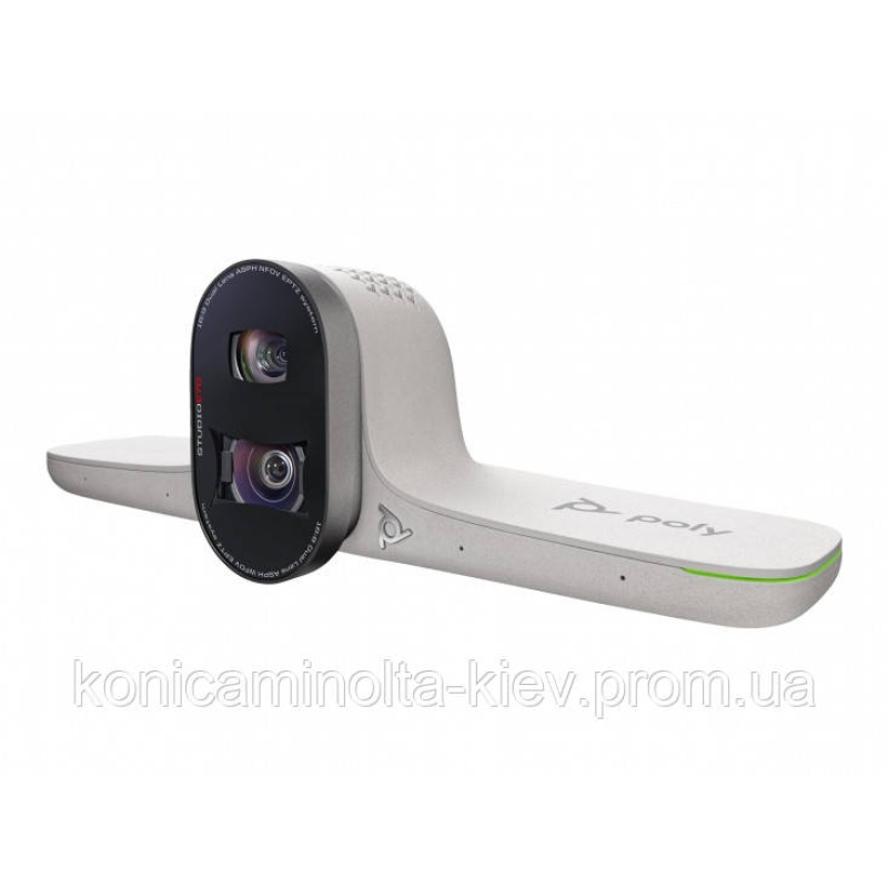 Конференц-камера Poly Studio E70, 4K, сертифікати Microsoft Teams, Zoom, білий Конференц-камера Poly Studio E70, 4K, сертифікати Microsoft Teams, Zoom, білий