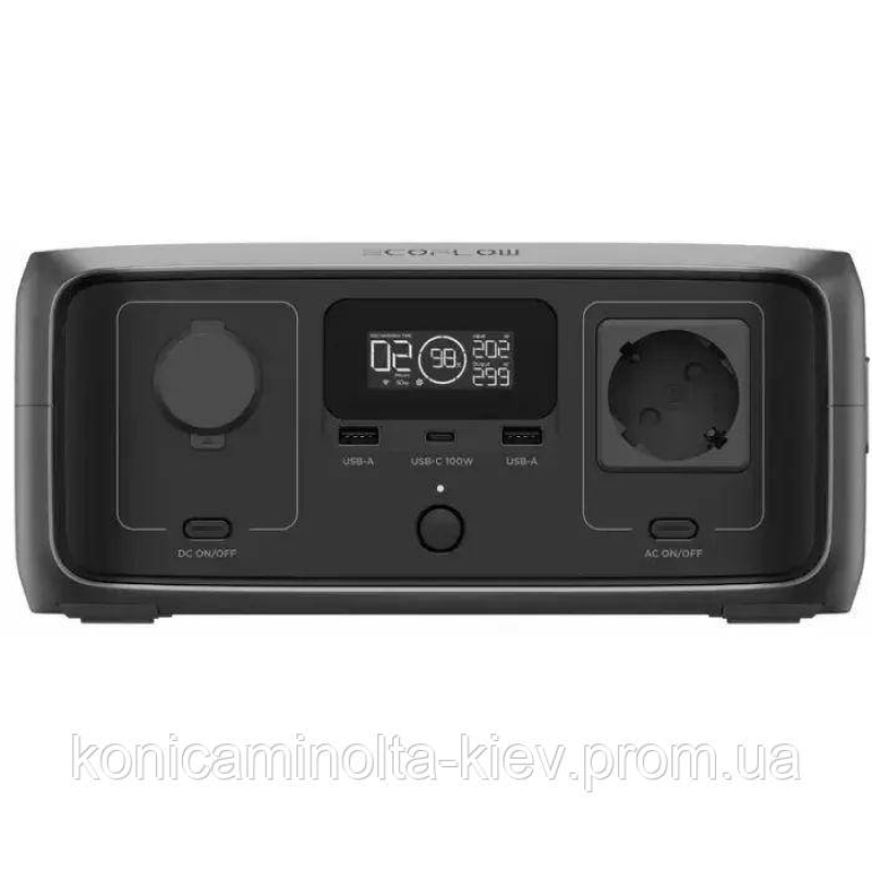 Зарядна станція EcoFlow RIVER 3 UPS + Solar Panel 45W (EF-PR705-UPS-B-45W-EU)