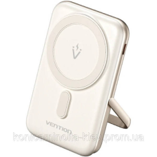 УМБ Vention Magnetic Wireless 10000mAh 20W PD USB-C In/Out, QI-15W White