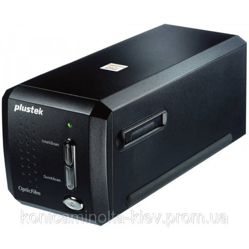 Сканер Plustek OpticFilm 8200i SE (7200dpi 48bit LED швидк. 36 сек. плівк.слайд-сканер чорний)