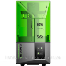 Друкарка 3D ELEGOO Mars 5 4K (LCD ±0.1 mm Chitubox MSLA 143х89х150 mm USB зелений)