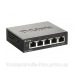 Комутатор D-Link DGS-1100-05V2 5xGE Easy Smart (DGS-1100-05V2/E)
