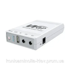Джерело безперебійного живлення Mini UPS WGP UPS103A 10400mAh 5V/12V/12V, Li-ion 4*2.6Ah, для роутера і медіаконвертера