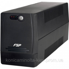ДБЖ FSP FP1500, 1500ВА/900Вт, Lin-Int, USB/RJ45, Schuko*4, AVR, Black