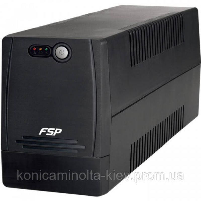 ДБЖ FSP FP2000, 2000ВА/1200Вт, Line-Int, USB/45, Schuko*4, AVR, Black