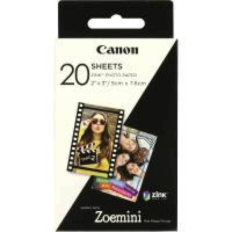 Папір Canon ZINK ™ 2 “x3“ ZP-2030 20 аркушів