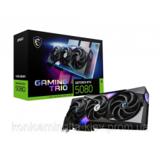 Відеокарта MSI GeForce RTX 5080 16GB GDDR7 GAMING TRIO OC