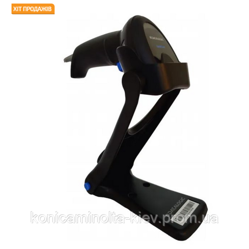 Сканер штрих-коду Datalogic QuickScan I QD2220, Kit, USB, Black (QD2220-BKK1S)