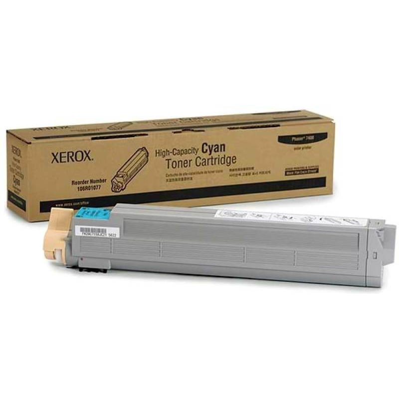 Тонер картридж Xerox PH7400 Cyan (18000 стр)