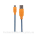 Кабель USB AM-micro BM, 0.5 м, кольорове обплетення, Box (60 шт) Manhattan (394178)