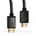 Кабель HDMI M - M, 2m, V2.1 8K, High Definition Series (Zinc alloy) WKGQ000101 Baseus Чорний (WKGQ000101)