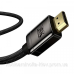 Кабель HDMI M - M, 2m, V2.1 8K, High Definition Series (Zinc alloy) WKGQ000101 Baseus Чорний (WKGQ000101)