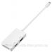 Перехідник mini DisplayPort M --> HDMI/VGA/DVI (24+5), FHD 1080p (S0713)