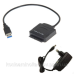 Перехідник USB 3.0 --> SATA III (F) 2.5“/3.5“ 7+15pin з БЖ (S0746) Перехідник USB 3.0 --> SATA III (F) 2.5“/3.5“ 7+15pin з БЖ (S0746)
