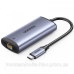 Перехідник USB3.1 Type-C --> Ethernet RJ45 1000Mb CM275 cірий Ugreen (70446) Перехідник USB3.1 Type-C --> Ethernet RJ45 1000Mb CM275 cірий Ugreen (70446)