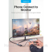 Перехідник USB3.1 Type-C --> HDMI (F), 4K 30HZ, кабель 0.15м, Vention (TDEHB) Перехідник USB3.1 Type-C --> HDMI (F), 4K 30HZ, кабель 0.15м, Vention (TDEHB)