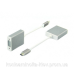 Перехідник USB3.1 Type-C --> VGA (F), білий (S0743) Перехідник USB3.1 Type-C --> VGA (F), білий (S0743)