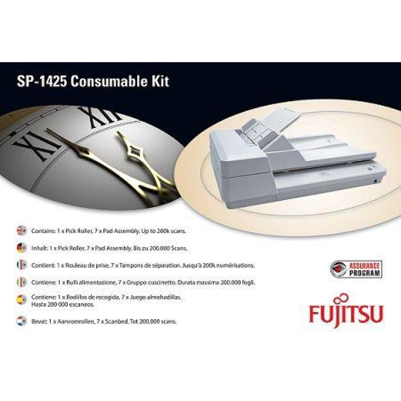 Комплект ресурсних матеріалів для сканера Fujitsu SP-1425 Комплект ресурсних матеріалів для сканера Fujitsu SP-1425